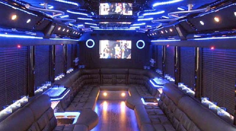 TWP Limo Bus Interior